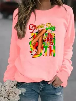 Женский модный зимний пуловер с круглым вырезом и длинными рукавами, доступный в различных стильных узорах S