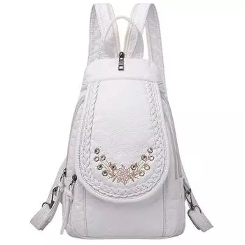 Женский мягкий кожаный рюкзак, милый маленький рюкзак, школьные сумки для девочек, дорожный рюкзак Sac a dos, Mochila Feminina 20cm x 8cm x 30cm