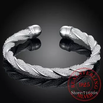 Женский мужской сетчатый широкий плетеный браслет браслет-цепочка на запястье ювелирные изделия бижутерия панк-украшения