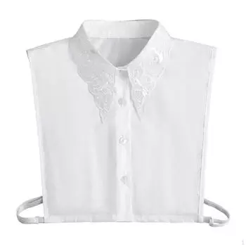 Женский накладной воротник, съемный воротник-бант для рубашки, юбки, одежды