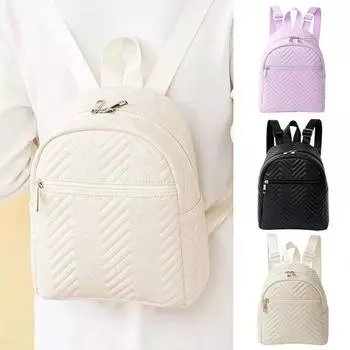 Женский небольшой мини-модный школьный рюкзак, дорожная сумка на плечо, рюкзак чёрный