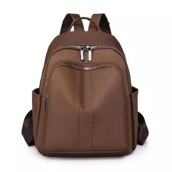 Женский нейлоновый рюкзак для путешествий на открытом воздухе, школьный рюкзак чёрный