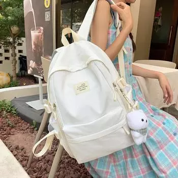 Женский нейлоновый рюкзак для средней школы