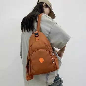 Женский нейлоновый рюкзак, нагрудная сумка, мужской маленький рюкзак, дорожная сумка на плечо