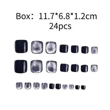 Женский носимый патч для ногтей на пальцах ног, красота, съемный, прочный, передовой, модный