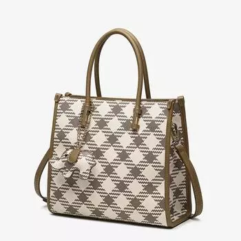 Женский; Новинка большой вместимости, осень/зима 2023, модная женская сумка на плечо для накладных. M