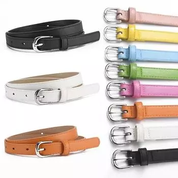 Женский новый маленький пояс в поясе, простой и универсальный, корейский декоративный модный тренд, профессиональный модный джинсовый ремень 90cm чёрный