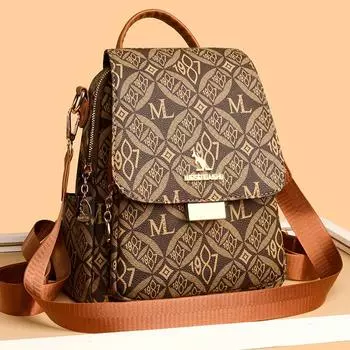 Женский новый модный и универсальный большой емкости износостойкий школьный рюкзак для путешествий на открытом воздухе с четырьмя листами клевера