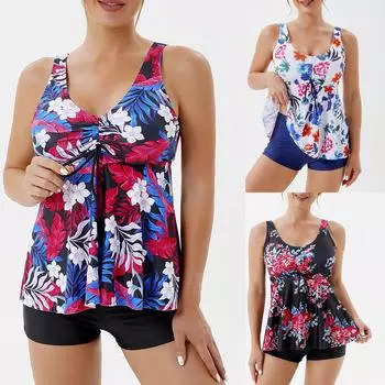 Женский новый модный купальник с разрезом, сексуальный повседневный купальник бикини L синий