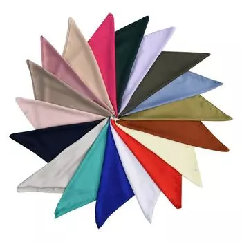 Женский новый модный шелковый шарф с имитацией атмосферы, защитный шарф для шеи, весна, лето, осень, квадратный шарф 70*70CM белый