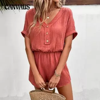 Женский новый однотонный простой модный костюм, летнее повседневное платье для поездок на работу, Senior Sense S оранжевый