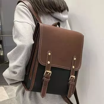 Женский новый осенне-зимний универсальный рюкзак в стиле ретро, британский, высокого класса, школьная сумка для колледжа