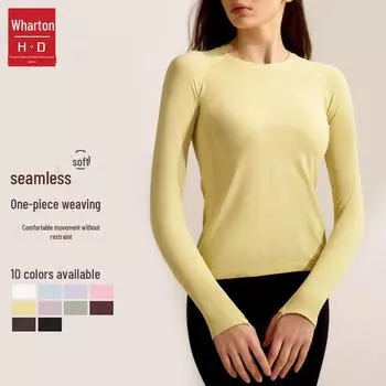 Женский облегающий топ для йоги Walton с длинными рукавами и быстросохнущий топ для осени/зимы Extra Large