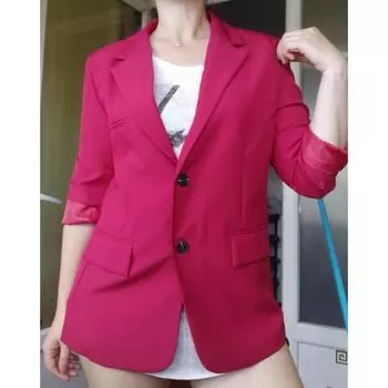 Женский однотонный черный пиджак с карманами на пуговицах, кардиган с длинными рукавами, корейский модный повседневный разноцветный пиджак, куртка S светло-зеленый