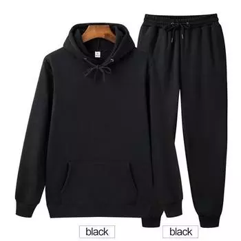 Женский однотонный комплект из двух предметов с капюшоном, флисовая толстовка с капюшоном, толстые теплые штаны, спортивный костюм, спортивная одежда, спортивные костюмы с капюшоном XXXL серый