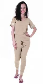 Женский однотонный комплект нижнего белья Moomaya с пижамным хлопковым бельем для сна, 2 предмета 2XL темно-пурпурный