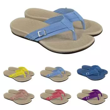 Женский однотонный комплект, повседневная пляжная обувь на плоской подошве, сандалии, женская обувь 40 синий