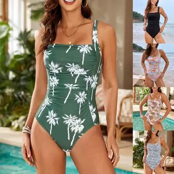 Женский однотонный купальник Sense Bikini с подкладкой для груди No Steel Bra Swimwear S чёрный