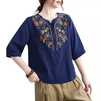 Женский однотонный пуловер, свободный топ с V-образным вырезом, повседневные топы больших размеров XXXXL