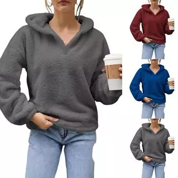 Женский однотонный средне-длинный повседневный кардиган, вязаный со свободным верхом свитера L армия зеленый