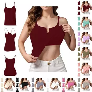 Женский однотонный топ со съемными подкладками, сексуальное нижнее белье больших размеров S циан