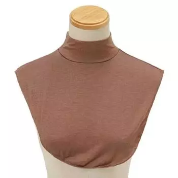 Женский однотонный воротник-искусственный воротник из модального хлопка светло-серый