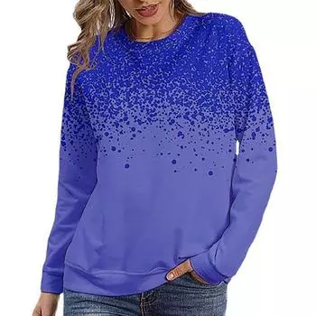 Женский осенне-зимний пуловер с круглым воротником и длинными рукавами, женская свободная тонкая толстовка большого размера S серый