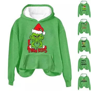 Женский осенне-зимний пуловер с принтом, толстовка с капюшоном, флисовая модная толстовка с длинными рукавами L