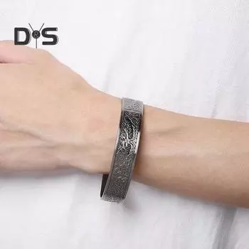 Женский открытый браслет, регулируемый браслет-манжета, браслет из цинкового сплава, уменьшает усталость, мышечное напряжение, облегчение боли в суставах, релаксация, женский браслет бронзовый/кофейный