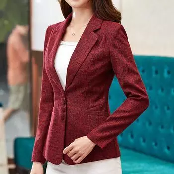 Женский пиджак большого размера для весны и осени, тонкий, дышащий, удобный, однотонный, универсальный, для поездок на работу 6XL