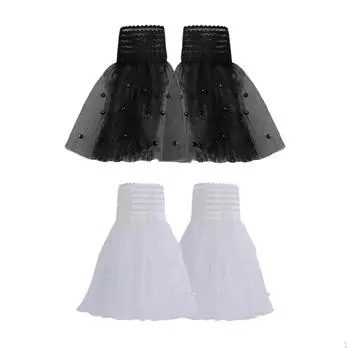 Женский поддельный рукав манжета свитер манжеты кружева запястье