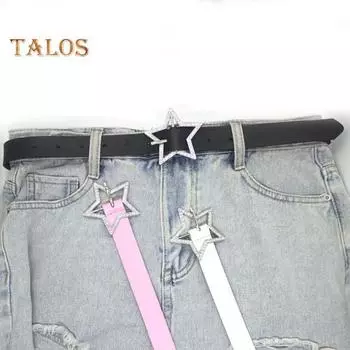 Женский пояс из искусственной кожи со сверкающими стразами и пряжкой в стиле ретро, аксессуары для украшения невесты чёрный