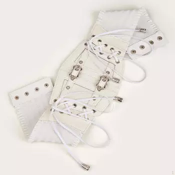 Женский пояс, широкий эластичный пояс, женский пояс с завязками, платье-корсет для клуба