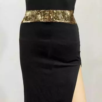 Женский пояс, стильный изысканный ремень с пряжкой, элегантный женский пояс с одним кругом, женский пояс, повседневная одежда