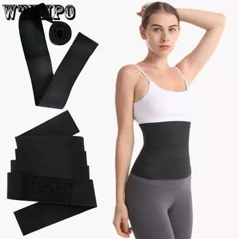 Женский пояс-триммер для талии, тренажер для талии, Корректирующее белье для контроля живота, пояс для сжигания жира, пояс-футляр для похудения One Size