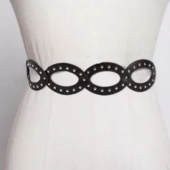 Женский поясной ремень для платья, модный ремень с пряжкой, пояс для пальто для свиданий