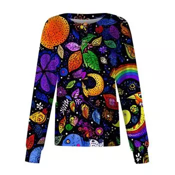 Женский повседневный кардиган с длинными рукавами на одной пуговице, защитный костюм с животным принтом L темно-фиолетового