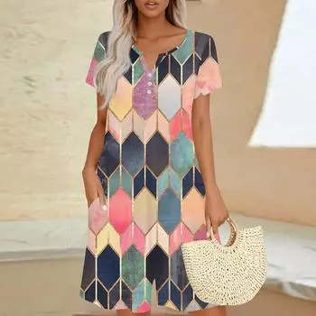 Женский повседневный комбинезон с коротким рукавом, модный топ, шорты, комбинезон с карманами M