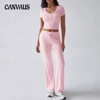 Женский повседневный простой топ-комплект весна/лето XS чёрный