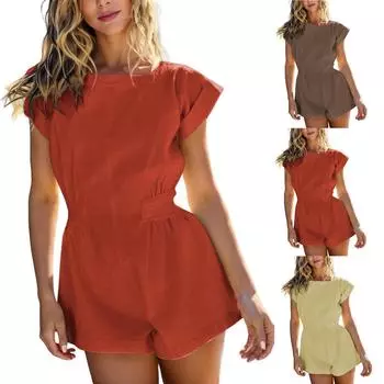 Женский повседневный сарафан длиной до колена, модное удобное платье M чёрный