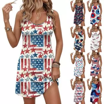 Женский повседневный сарафан с карманами, летнее пляжное платье в стиле бохо, футболки, платья с круглым вырезом, свободные платья-майки S розовый