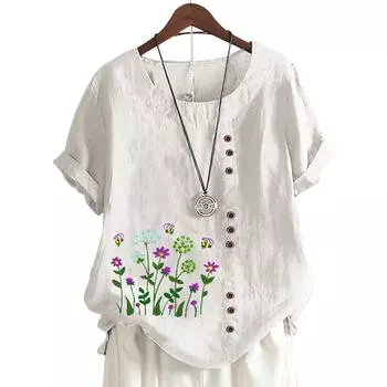 Женский повседневный топ в 11 ярких цветах с принтом S розовый