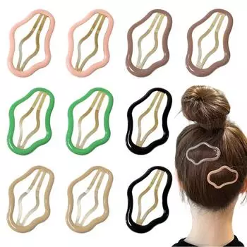 Женский принт, весенняя заколка для волос, шпилька, головной убор One Size