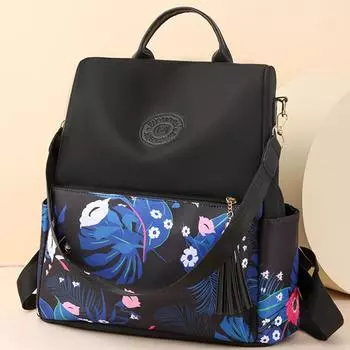 Женский противоугонный рюкзак большой емкости, простой стиль, для отдыха и путешествий, водонепроницаемая женская сумка через плечо, новая