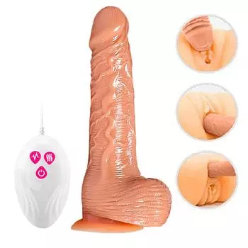 Женский проводной силиконовый мастурбатор качающегося типа