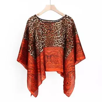 Женский пуловер-шарф Дизайнерский платок-хиджаб класса люкс Модный шелковый шарф 11020