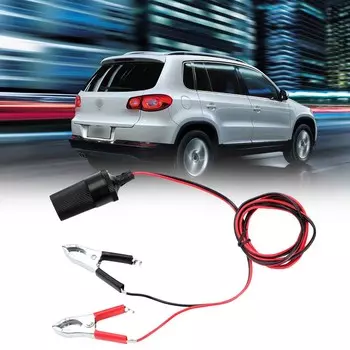 Женский разъем для батарей, автомобильный аккумулятор, клемма, зажим, адаптер для прикуривателя, адаптер 12 В 15 А, автомобильные аксессуары