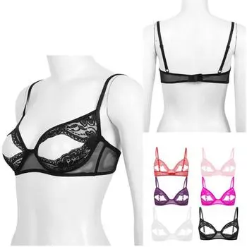 Женский регулируемый бюстгальтер без рукавов с треугольными цветочными бретелями без косточек без подкладки, треугольный кружевной бюстгальтер с цветочным принтом XL фиолетовый