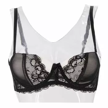 Женский регулируемый бюстгальтер на косточках из стрейч-кружева ETINCELLE 90D розовый