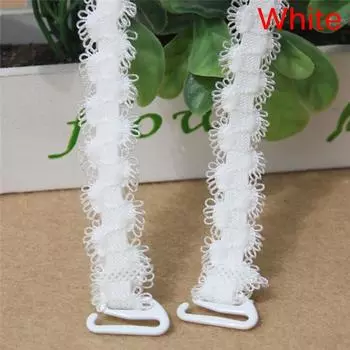 Женский регулируемый невидимый бюстгальтер с цветочной волной на бретелях, платье, аксессуары для нижнего белья белый